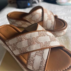 Michael Kors Women’s Sandals - Brown, US 7